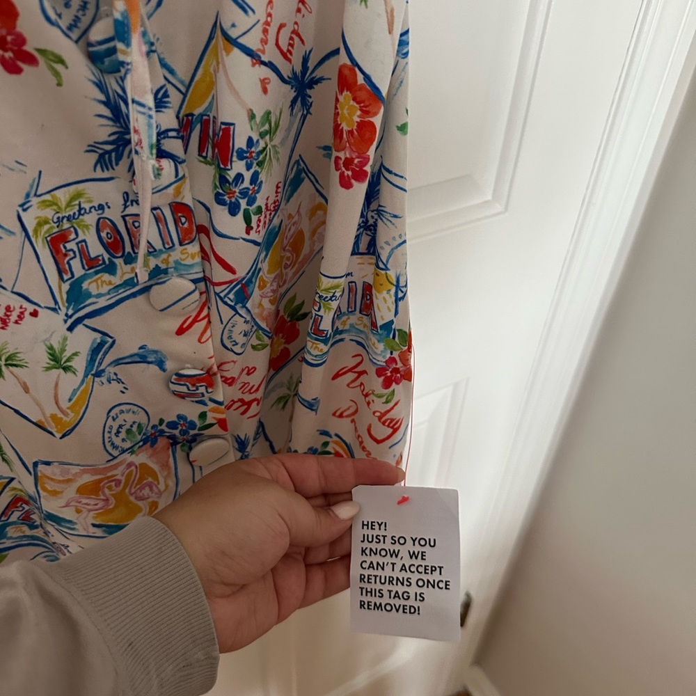 ASOS Postcard Print Dress - Picture 10 of 13